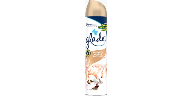 Glade aerosol Romantic Vanilla Blossom 300ml                                                                                                                                                                                                              